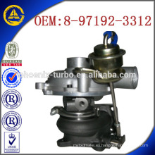 RHF4H 8-97192-3312 VE420028-VICQ turbo cargador para Isuzu